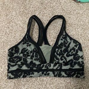 Leopard Print Victoria’s Secret Sports Bra
